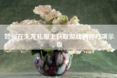 如何在天龙私服上获取游戏的官方演示版