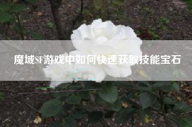 魔域SF游戏中如何快速获取技能宝石