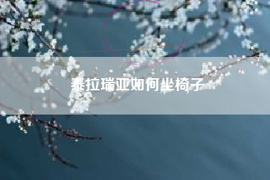 泰拉瑞亚如何坐椅子