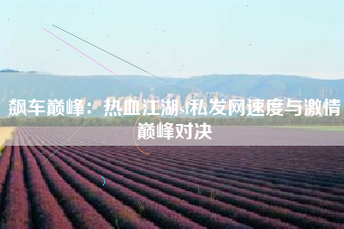飙车巅峰：热血江湖sf私发网速度与激情巅峰对决