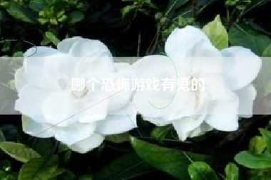 哪个恐怖游戏有鬼的