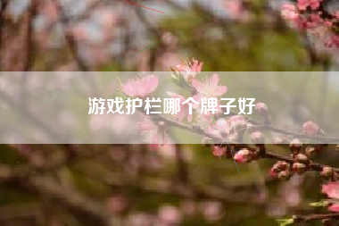 游戏护栏哪个牌子好