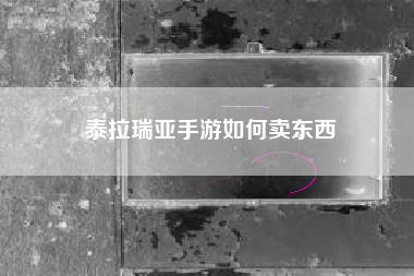 泰拉瑞亚手游如何卖东西
