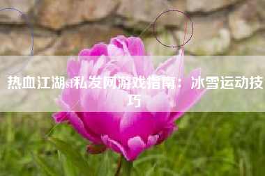 热血江湖sf私发网游戏指南：冰雪运动技巧