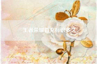 王者荣耀首充标识多久