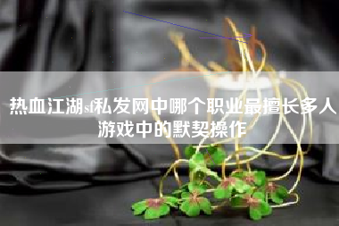 热血江湖sf私发网中哪个职业最擅长多人游戏中的默契操作