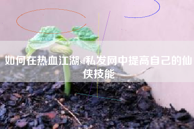 如何在热血江湖sf私发网中提高自己的仙侠技能