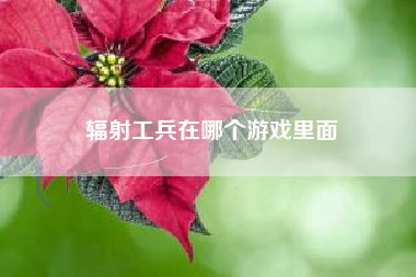辐射工兵在哪个游戏里面