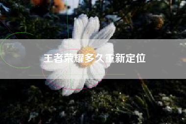 王者荣耀多久重新定位