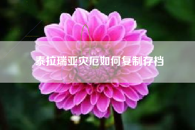 泰拉瑞亚灾厄如何复制存档