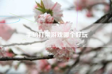 手动打架游戏哪个好玩