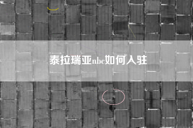 泰拉瑞亚nbc如何入驻
