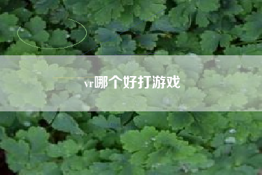 vr哪个好打游戏