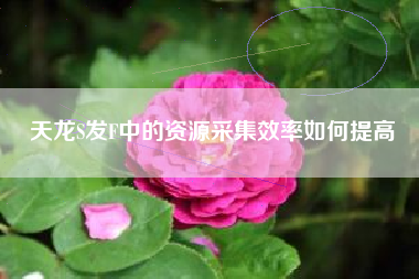 天龙S发F中的资源采集效率如何提高