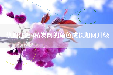 热血江湖sf私发网的角色成长如何升级