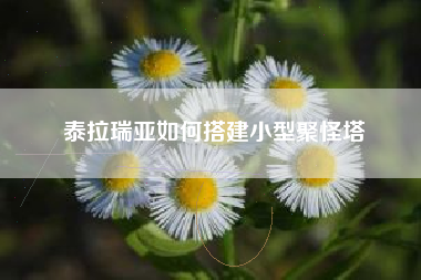 泰拉瑞亚如何搭建小型聚怪塔