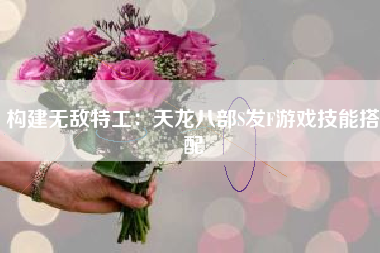 构建无敌特工：天龙八部S发F游戏技能搭配