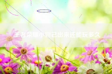 王者荣耀小妲己出来还能玩多久