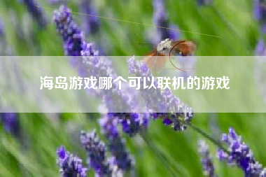 海岛游戏哪个可以联机的游戏