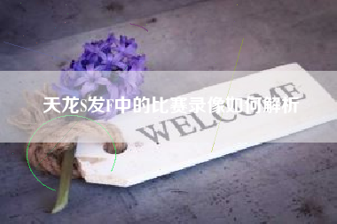 天龙S发F中的比赛录像如何解析