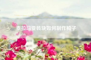 泰拉瑞亚砖块如何制作椅子