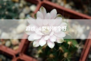 游戏cpu型号哪个好