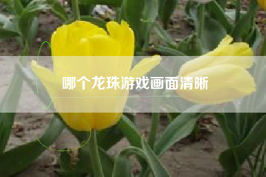 哪个龙珠游戏画面清晰