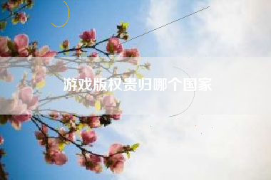 游戏版权贵归哪个国家