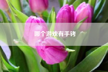 哪个游戏有手铐