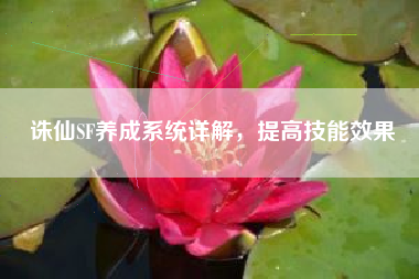 诛仙SF养成系统详解，提高技能效果