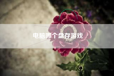 电脑哪个盘存游戏