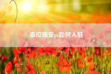泰拉瑞亚pc如何入驻