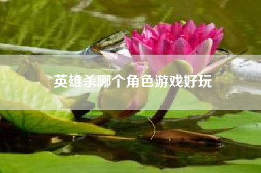 英雄杀哪个角色游戏好玩