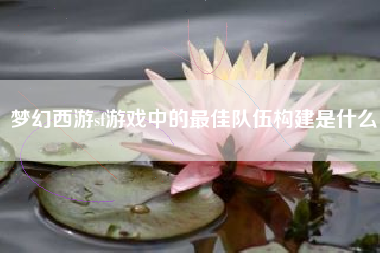 梦幻西游sf游戏中的最佳队伍构建是什么