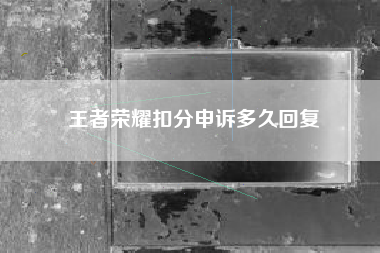 王者荣耀扣分申诉多久回复