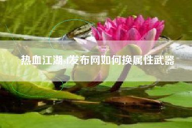 热血江湖sf发布网如何换属性武器