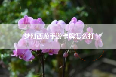 梦幻西游手游卡牌怎么打