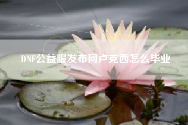 DNF公益服发布网卢克西怎么毕业
