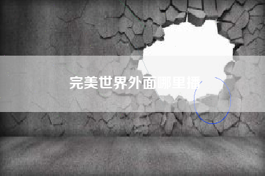 完美世界外面哪里播