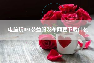电脑玩DNF公益服发布网要下载什么