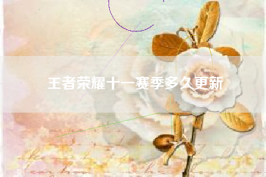 王者荣耀十一赛季多久更新