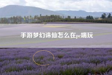 手游梦幻诛仙怎么在pc端玩