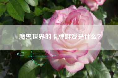 魔兽世界的卡牌游戏是什么？