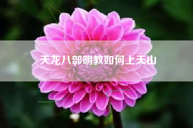 天龙八部明教如何上天山