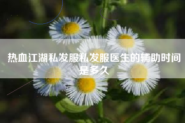 热血江湖私发服私发服医生的辅助时间是多久