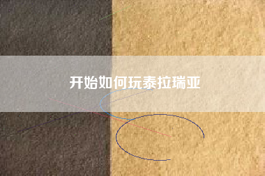 开始如何玩泰拉瑞亚
