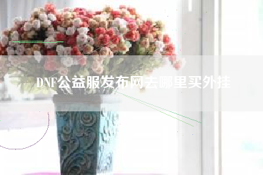 DNF公益服发布网去哪里买外挂