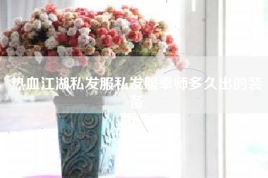热血江湖私发服私发服拳师多久出的装备