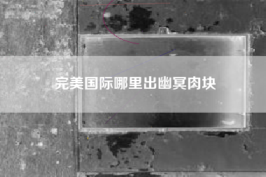 完美国际哪里出幽冥肉块