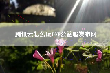 腾讯云怎么玩DNF公益服发布网
